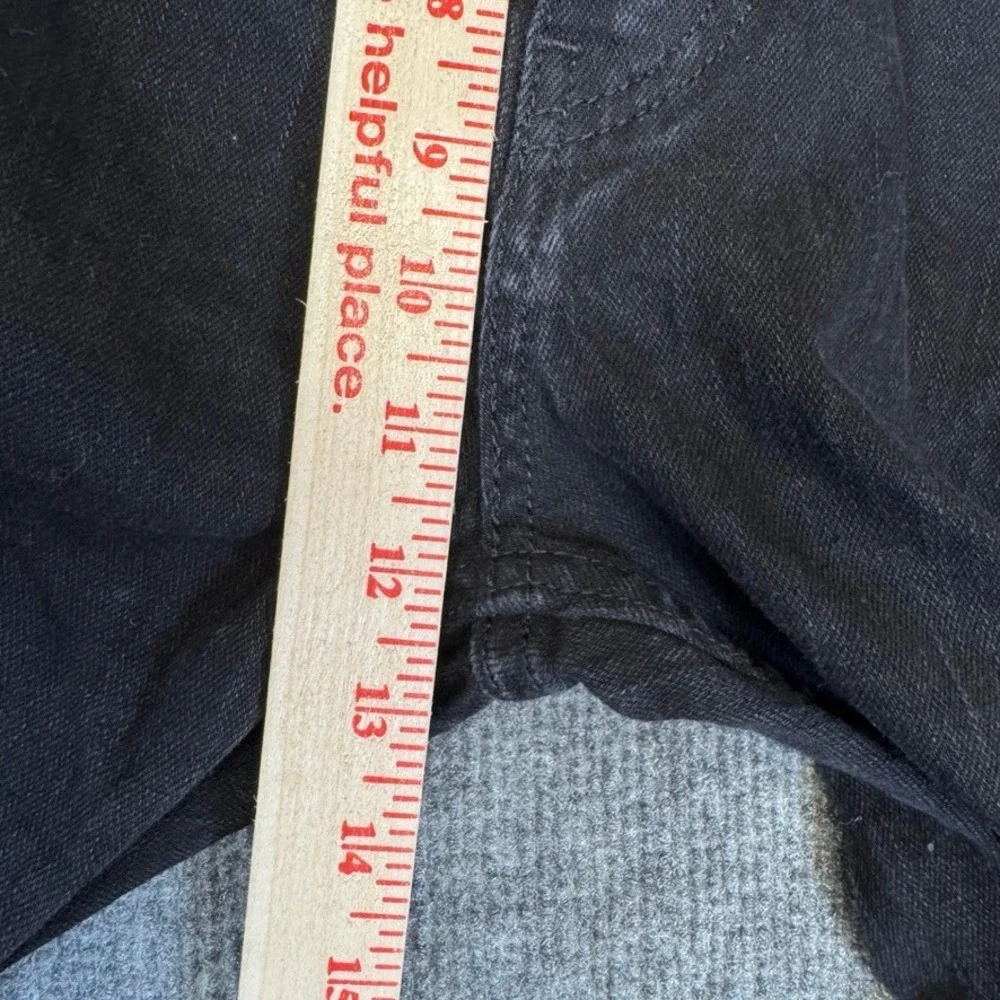Levis 569 Loose Straight Fit Black Denim Jeans Mens W38 L32 00569-0125